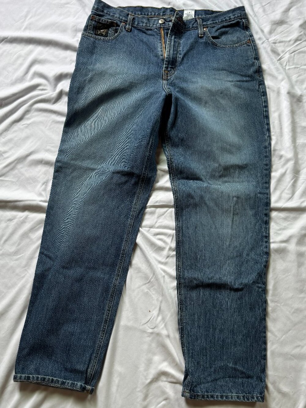 Cinch Mens Classic Fit Jeans 36x36 Medium Wash Straight Leg Western Denim